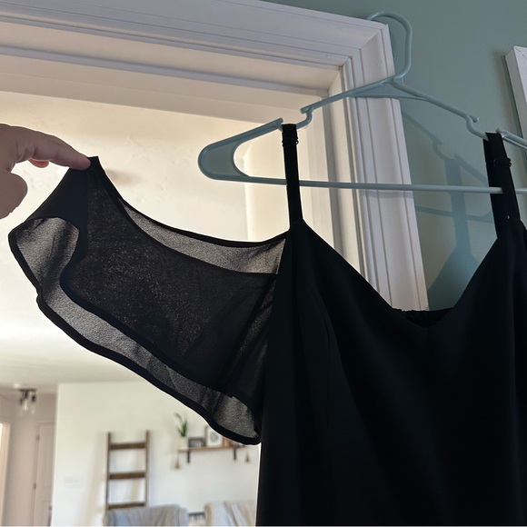 NWT! Torrid Maxi Dress - Black Cold Shoulder - Picture 3 of 6